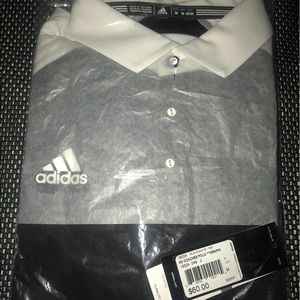 Brand new adidas coaches polo